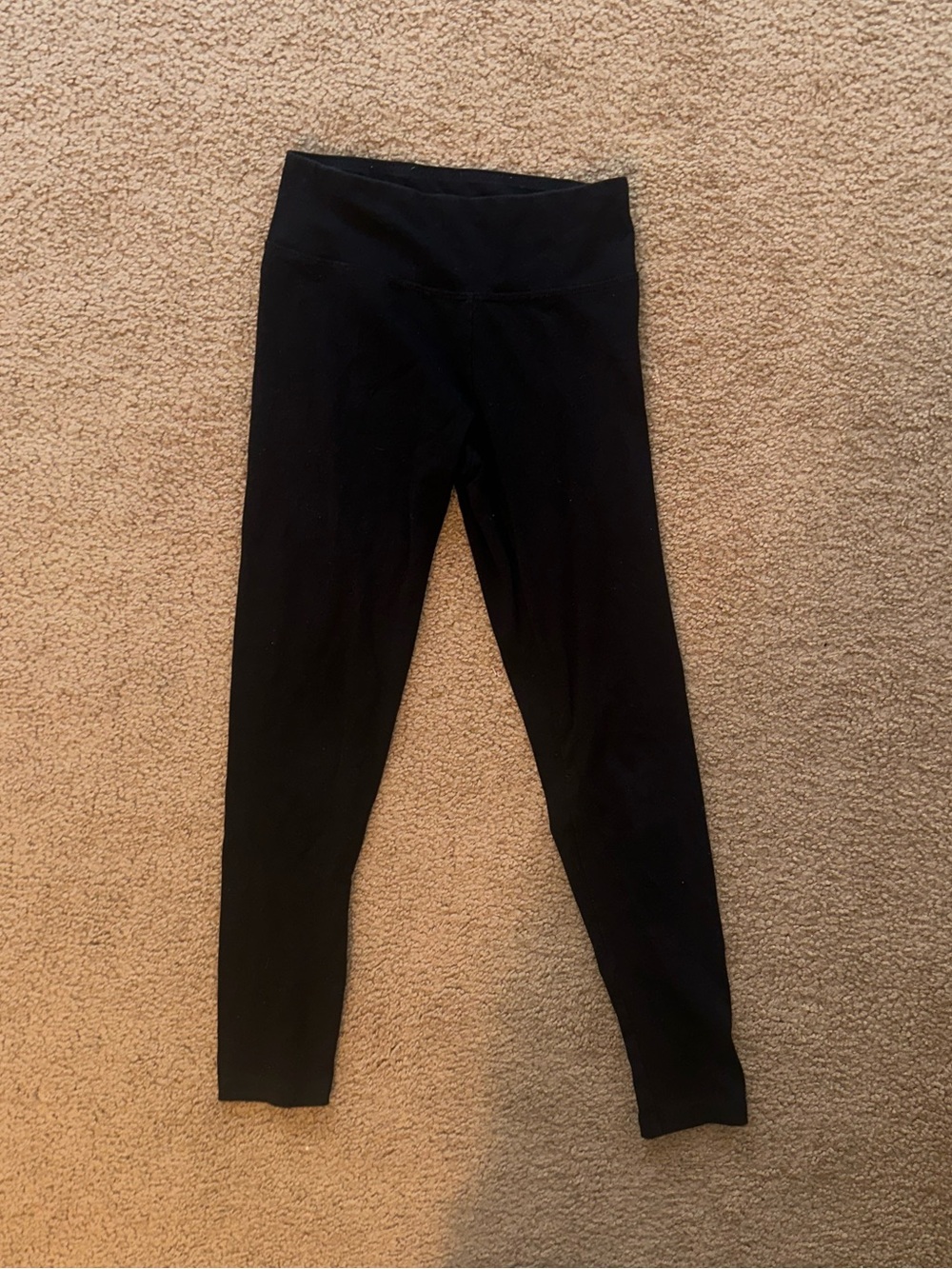 aerie Black regular rise Leggings small short